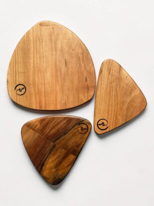 Set ořechových krájecích prkének TRIO 01